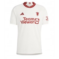 Camiseta Manchester United Victor Lindelof #2 Tercera Equipación Replica 2023-24 mangas cortas